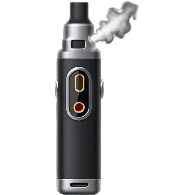 black vape emoji