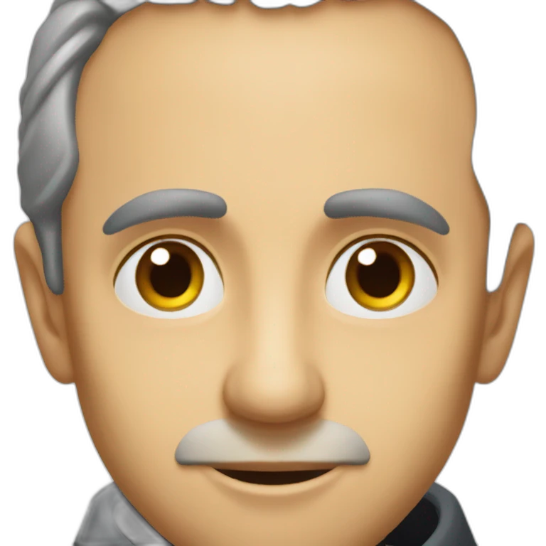 Small face of Eric Zemmour emoji size emoji