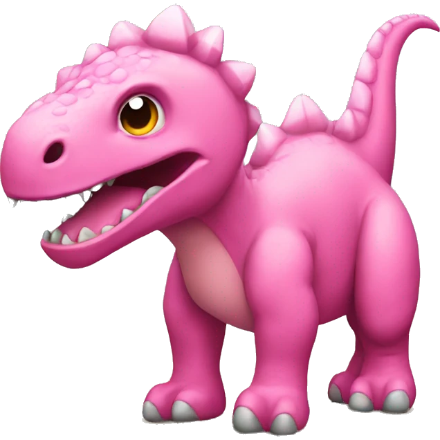 Pink dinosaur  emoji