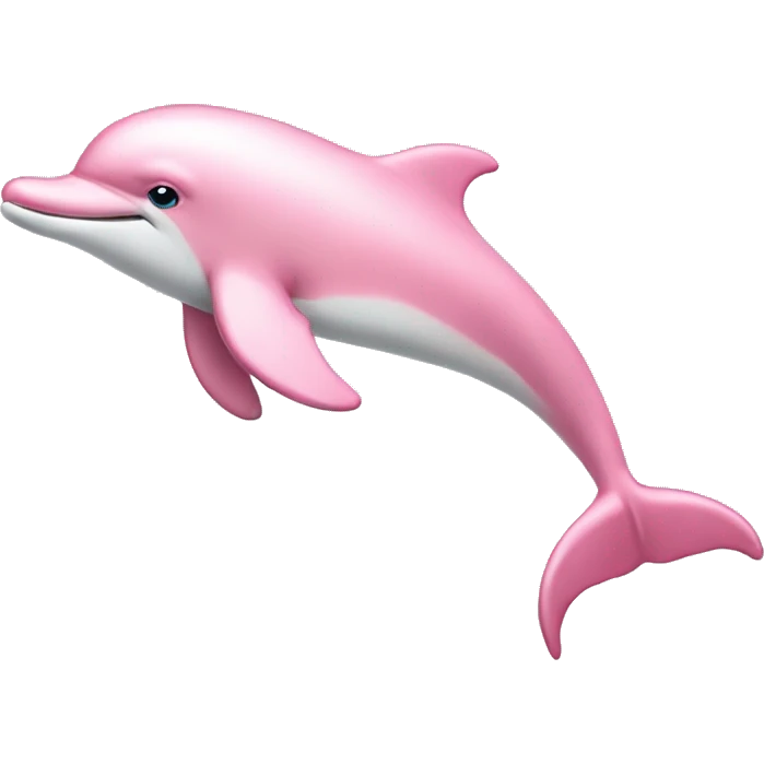 Pastel-pink-colors-dolphin emoji