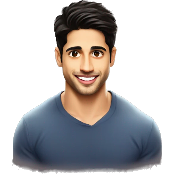 Sidharth Malhotra emoji