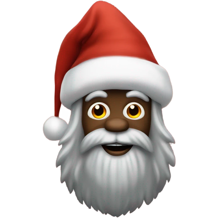 Bigfoot Santa Claus  emoji