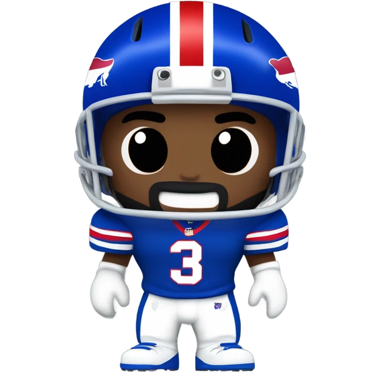 Bills football player emoji