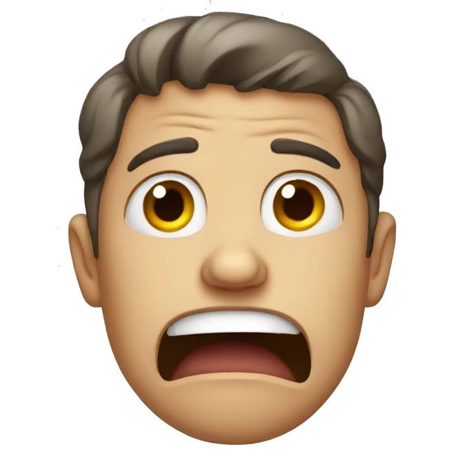Flustered person  emoji