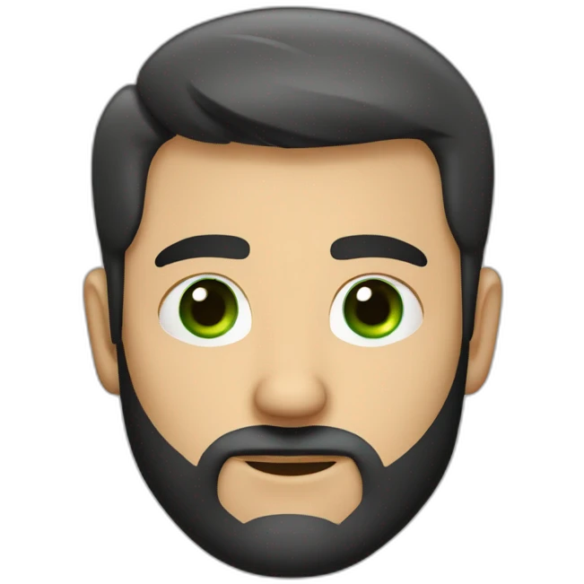 HOMBRE DE rubio ojos verdes pelo corto emoji