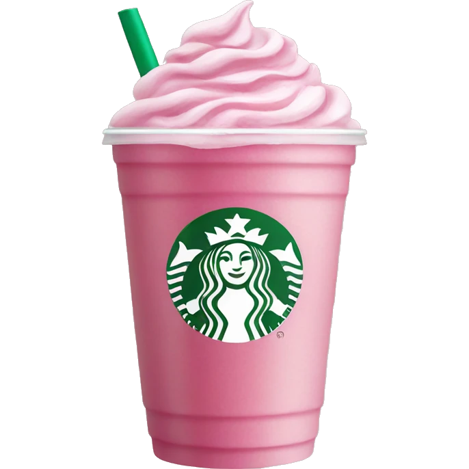 Starbucks Pink drink  emoji