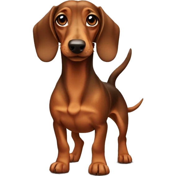 Daschund emoji