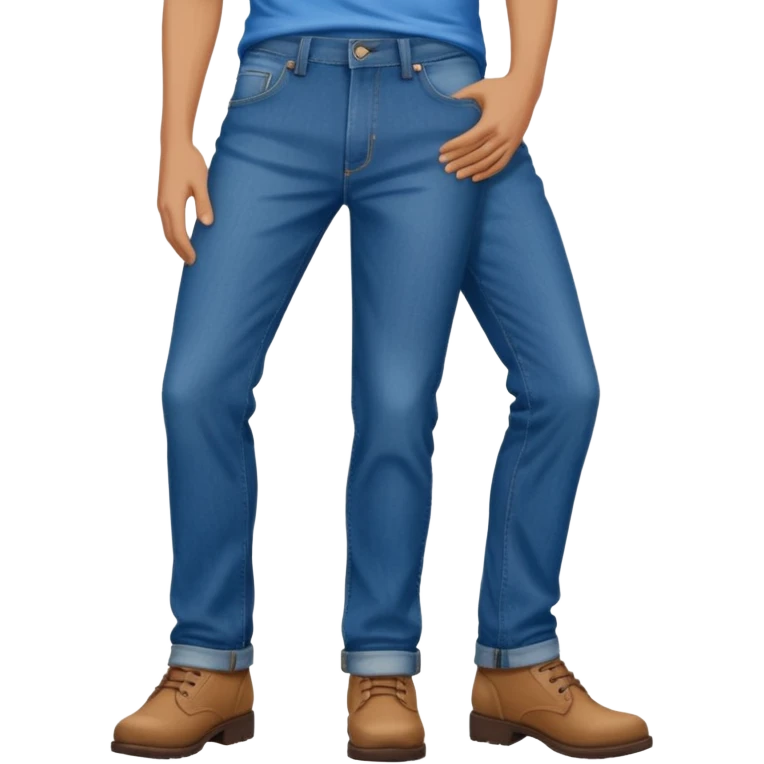 Kissing my boyfriend pants emoji