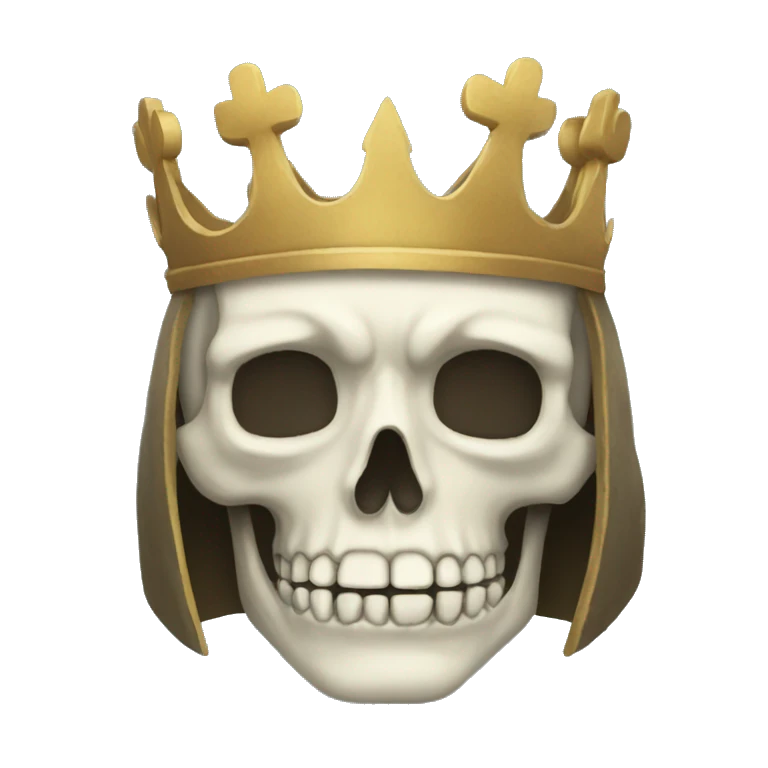 Un roi squelettes  emoji