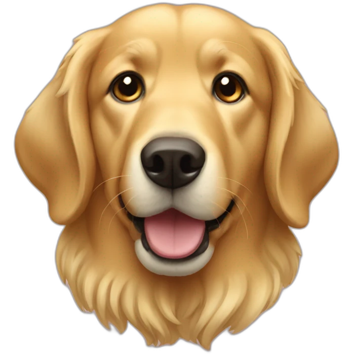golden retreiver emoji