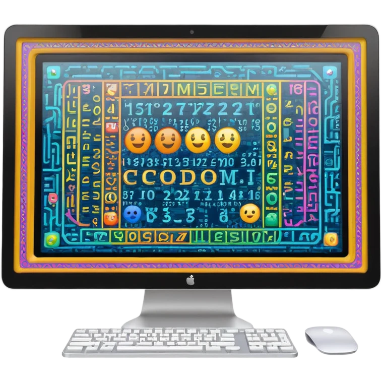Generate a realistic emoji of something getting programmed  emoji