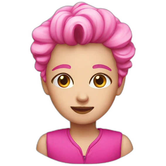 pink emoji