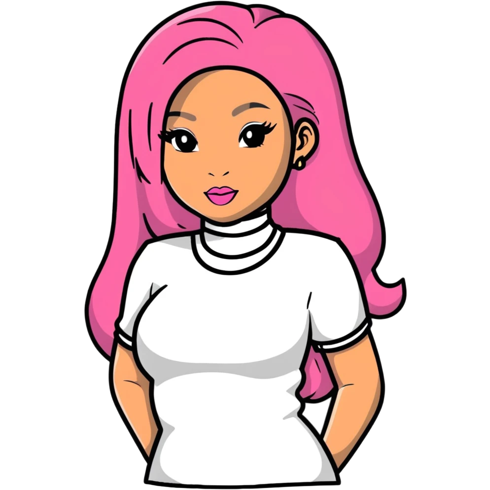 Nicki Minaj fashion emoji