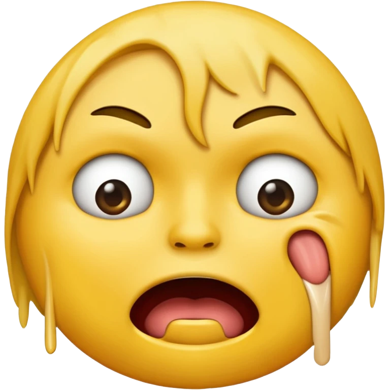 Create an emoji choking itself emoji