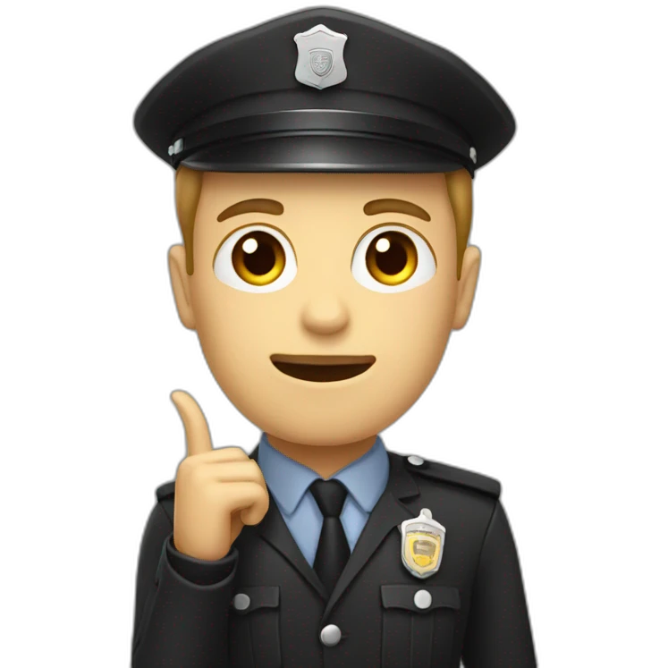 grammar police emoji