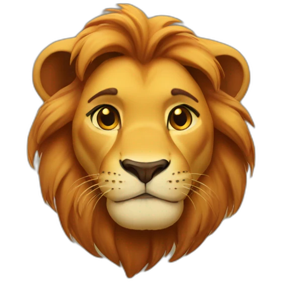 Simba emoji