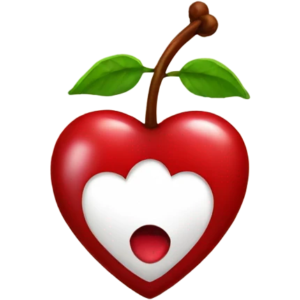 heart cherry emoji
