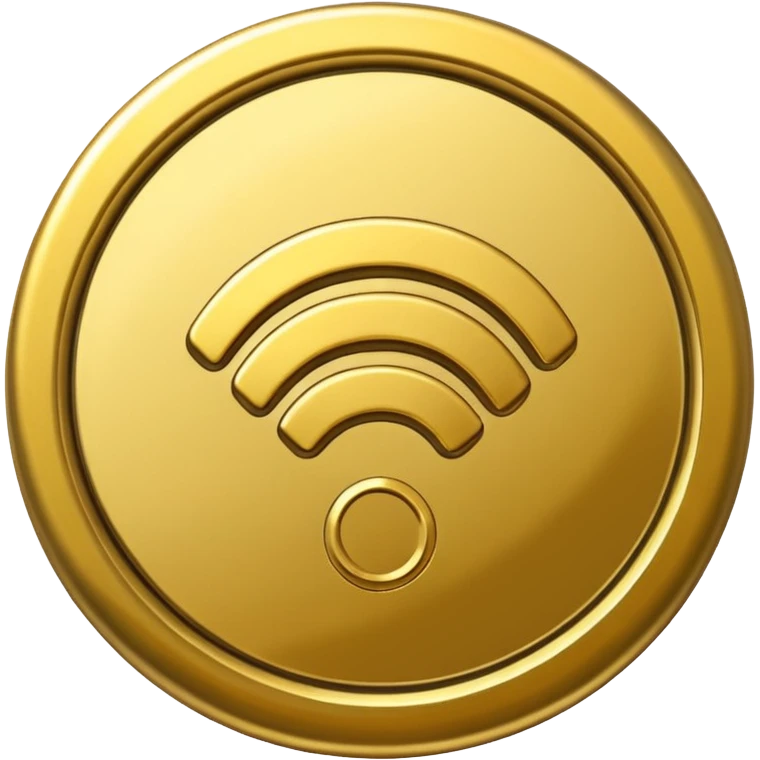 wifi coin  emoji