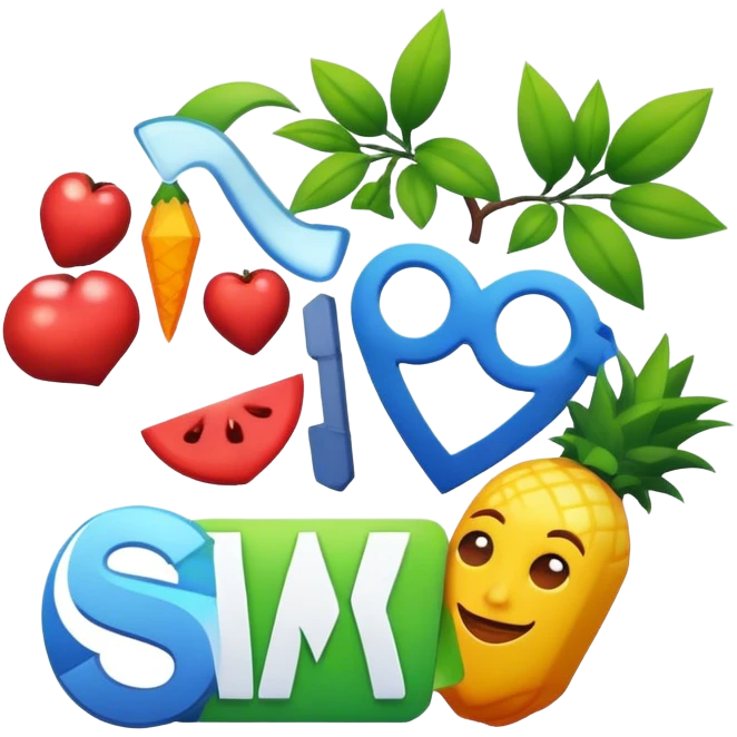 The sims 4 emoji