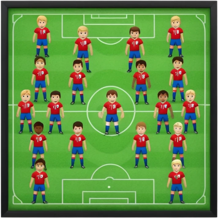 Norway VS Italy soccer emoji