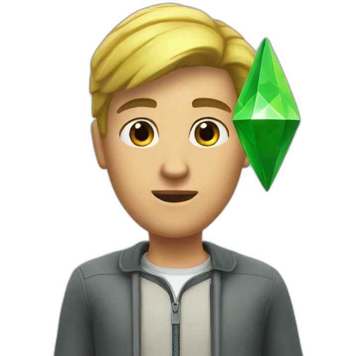 Sims plumbob emoji