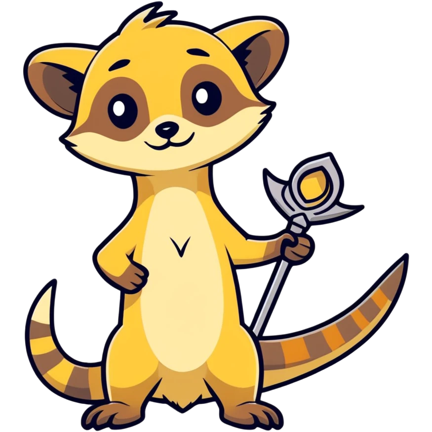 Dragoon with a meerkat  emoji