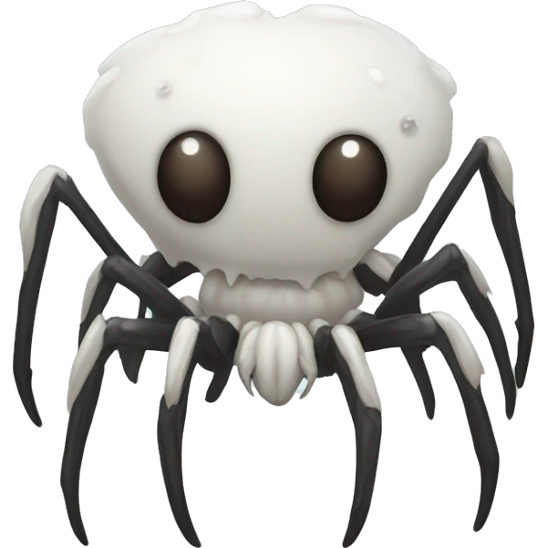 white phase spider monster front view emoji