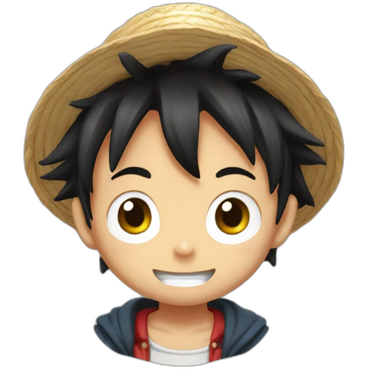 Mini luffy mignon emoji