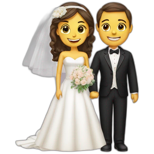 Mariage emoji