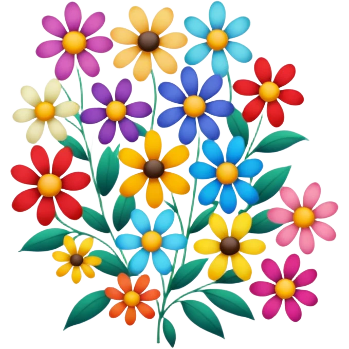 Fleurs emoji