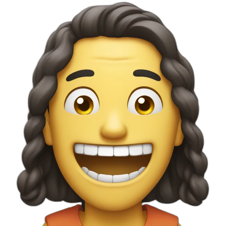 laugh but mean emoji