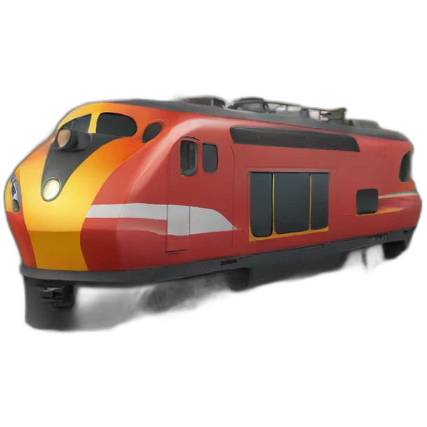 Train cœur  emoji