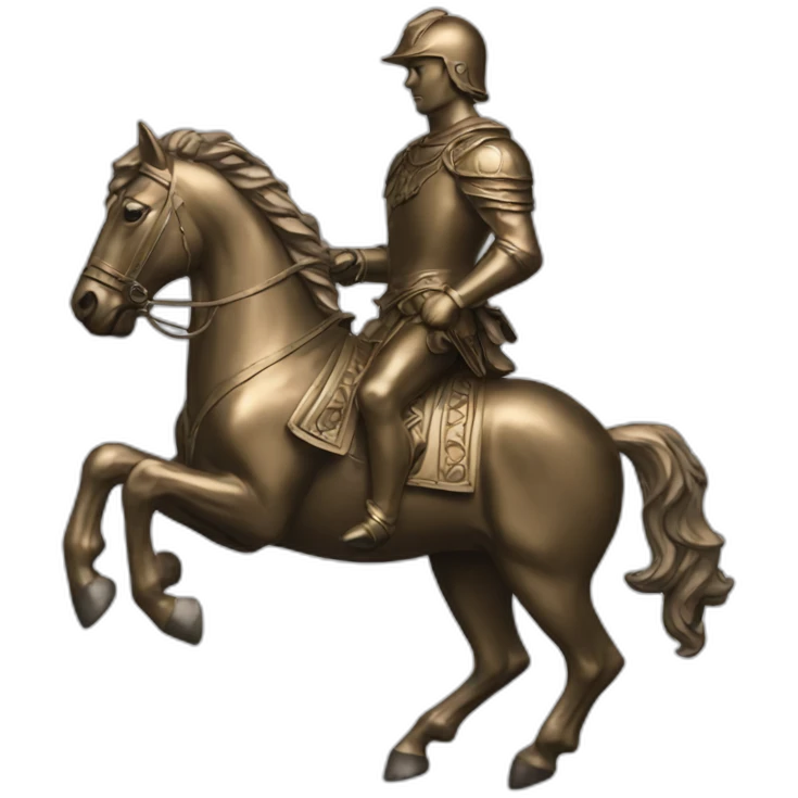 Bronze Horseman emoji
