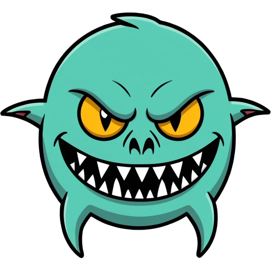 ugly monster  emoji