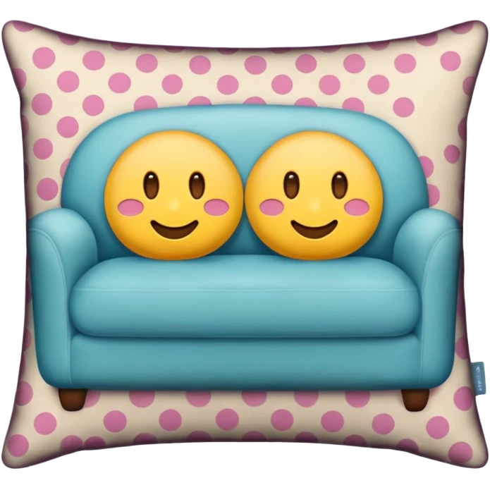 Cushion for a sofa emoji