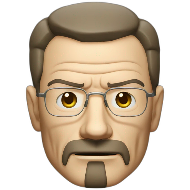 Walter white face emoji