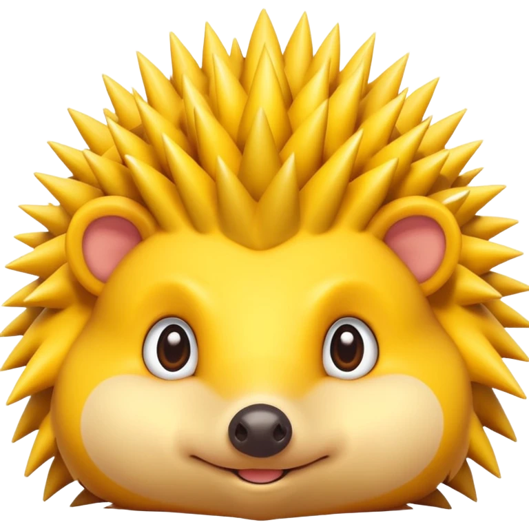 Landak kuning  emoji