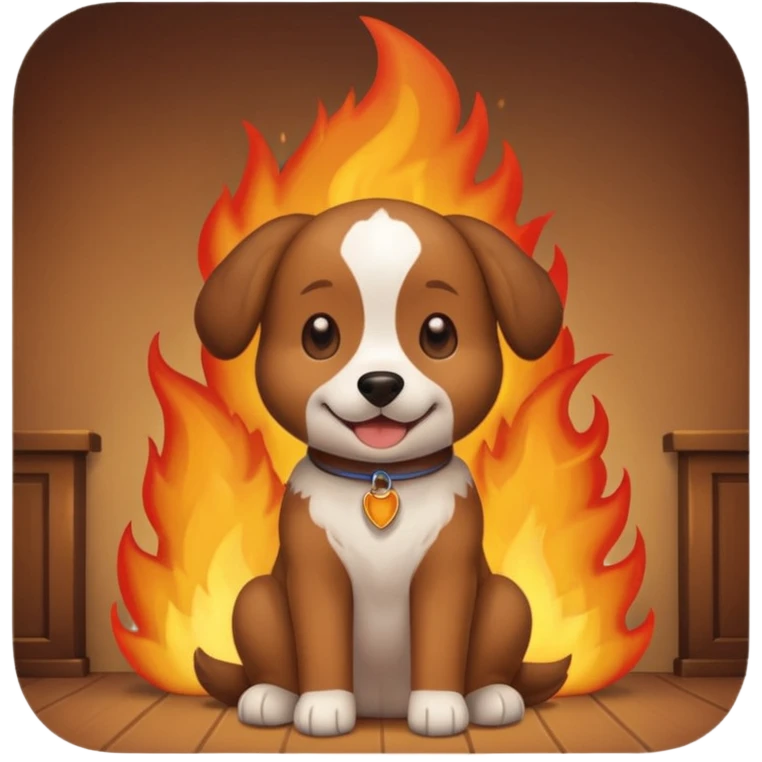 Meme this is fine emoji