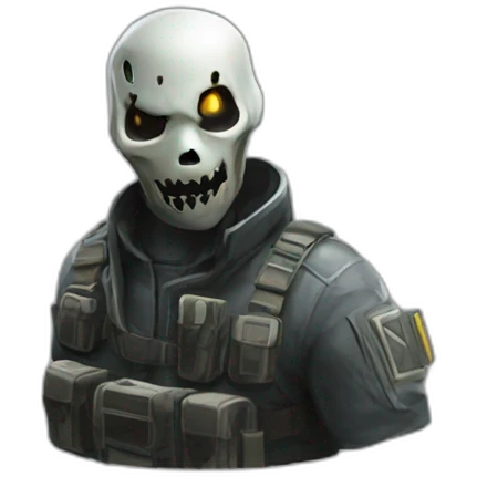 Agent ghost call of duty  emoji