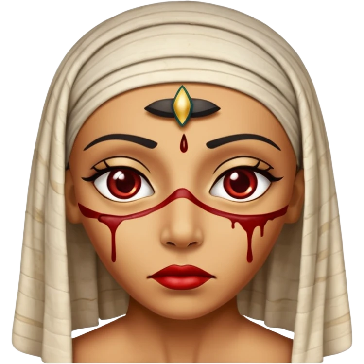 halloween mummy egyptian blood stains funny  emoji