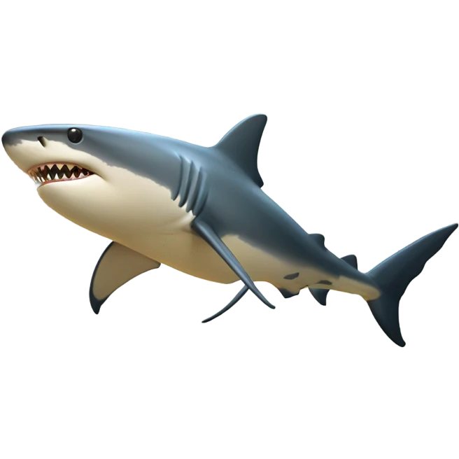 gold shark emoji