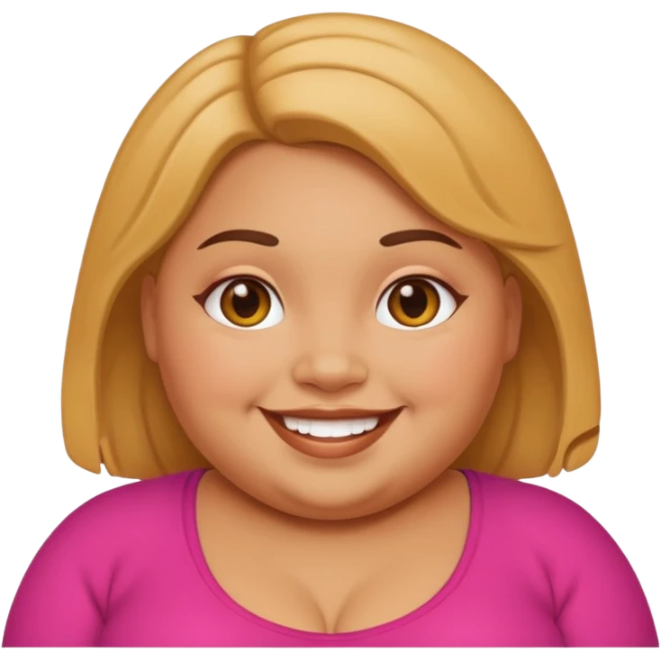 Fat girl emoji