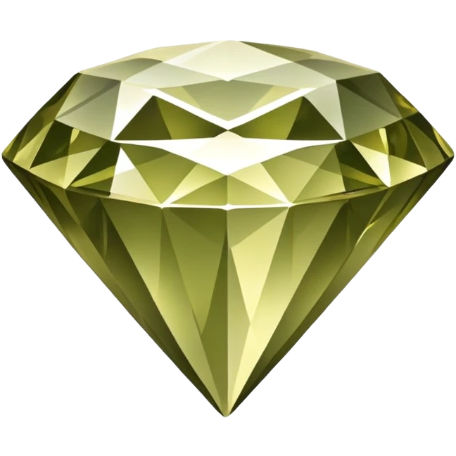 khaki diamond emoji