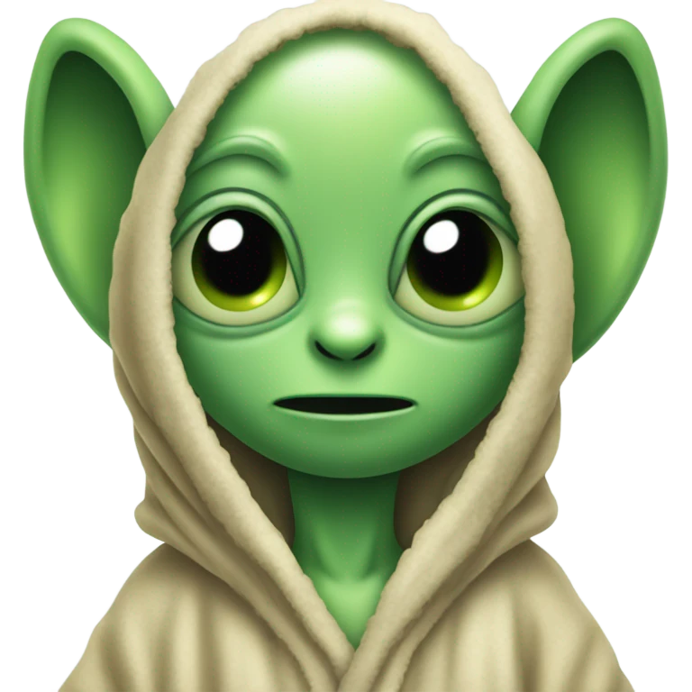Cute baby yoda emoji