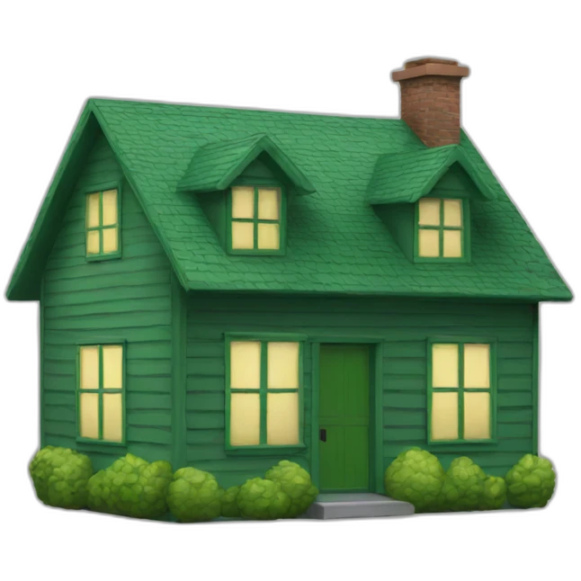 house box green emoji