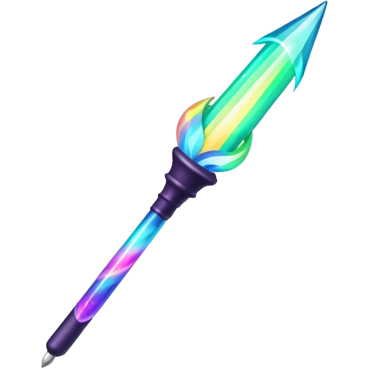 Aurora Borealis Wand emoji