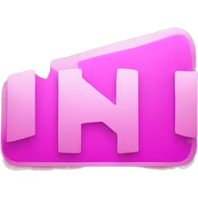 Pink Netflix logo emoji