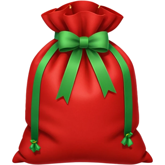 red xmas sack emoji