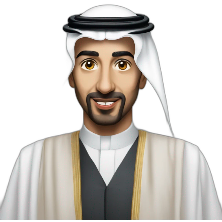 Muhammed bin zayed al nahyan emoji
