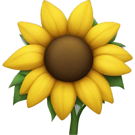 small sunflower emoji